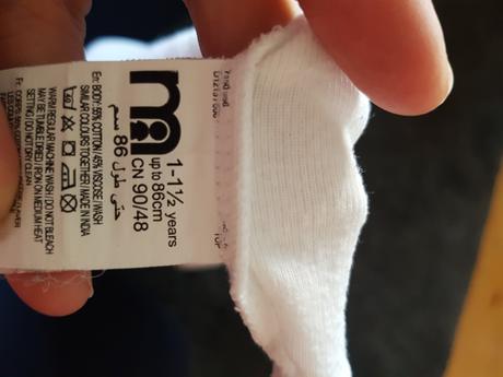 Tričko značky mothercare, vel. 1-1,5roku (86cm)., mothercare,86