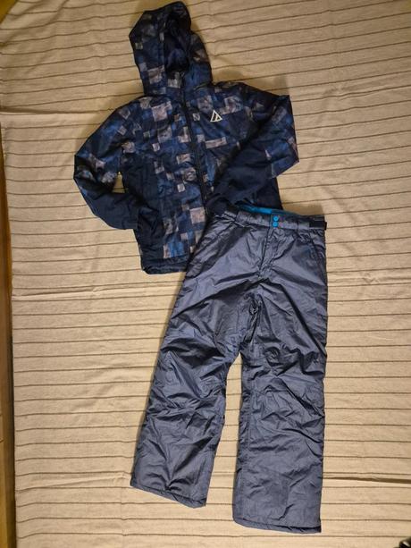 Chlapecká zimní bunda crivit+ kalhoty yfk 146/152, crivit,146