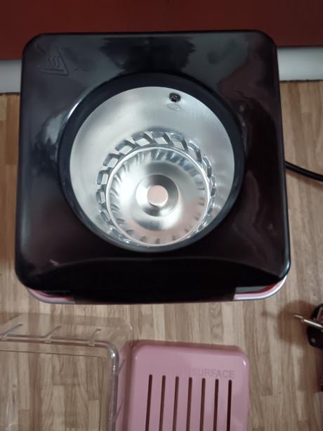 Růžový popkornovač ambiano - párkrát použitý., 