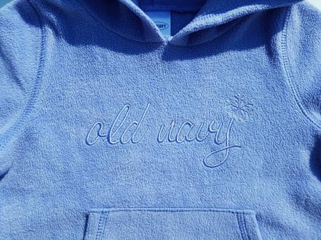 F3 dívčí fleesová mikina s kapucí vel. 98-104, old navy,98