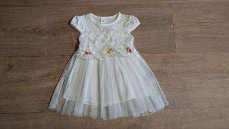 E20 nádherné slavnostní šaty vel. 80/86, 86