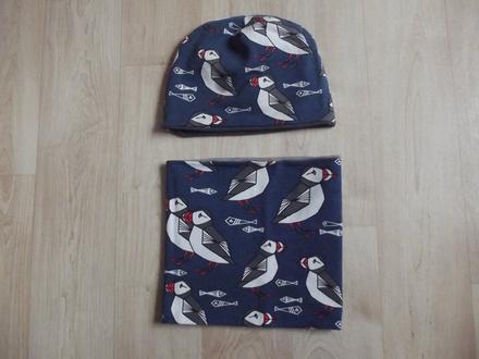 Čepice s nákrčníkem v.122/134, 122