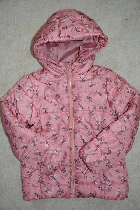 Zimní kytičková bunda, pepco,128