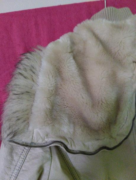 Zimní kožená bunda, m