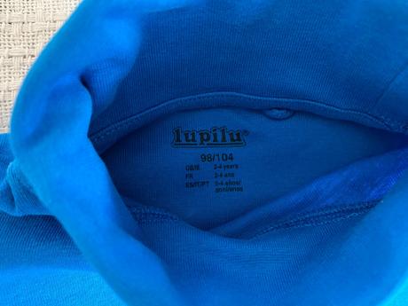 Modrý rolák vel .98/104/3-4r, lupilu,104