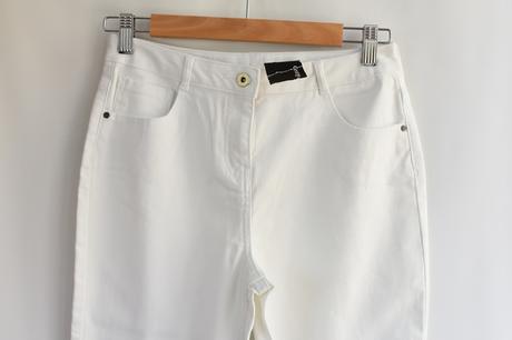 Džíny 3/4 vel. 13 - 14 let, george,164