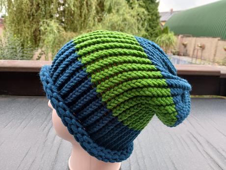 Pletené spadlé čepice (různé barvy), 36 - xxxl