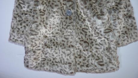 Jaro/ podzim delší šedý kabátek s oušky, debenhams,110