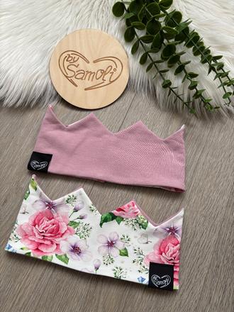 Čelenka ve tvaru korunky - rostoucí, 80 - 158