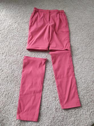 Růžové odepínací kalhoty, 152