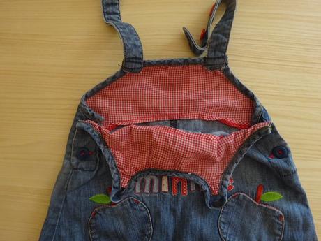 Riflové šaty s minnie, vel. 86, disney,86