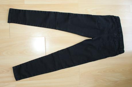 Dívčí černé kalhoty/džíny, vel. 158, 158