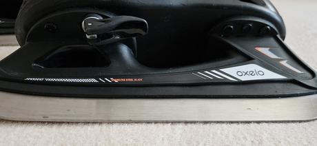 Chlapecké lední brusle oxelo černo-oranžové, 29-32, 29