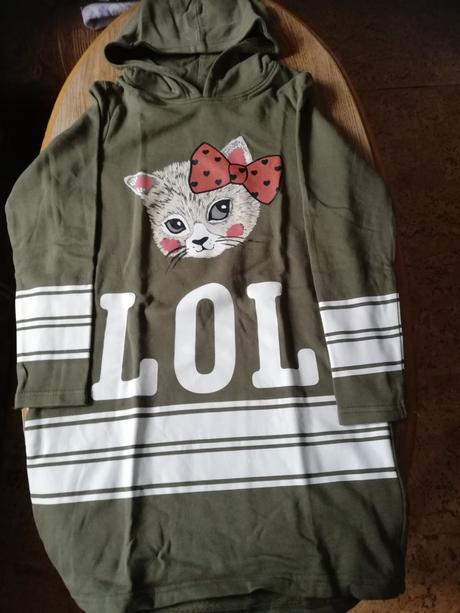 Mikina dívčí bonprix, velikost 140 /146., bonprix,146