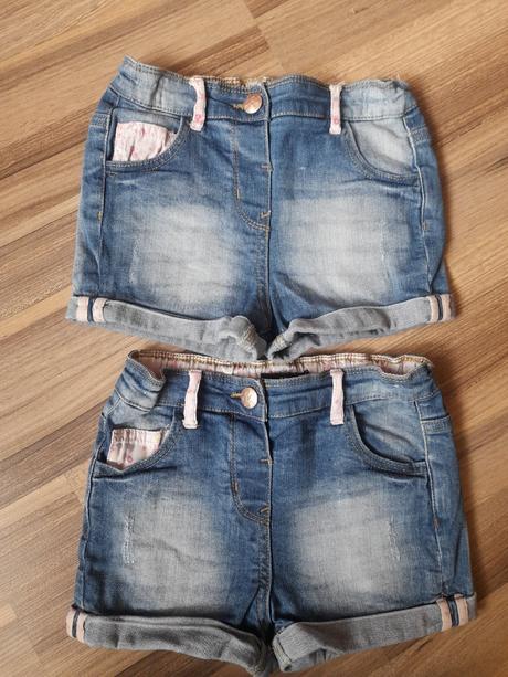 Dívčí riflové kraťasy, 116