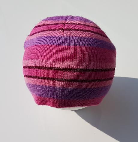 F224 dívčí úpletová čepice vel. 104, 104