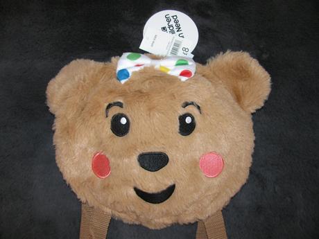 Batůžek - medvídek s mašlí, 