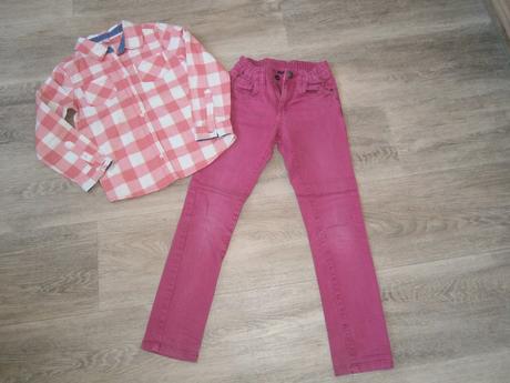 Kalhoty a košile vel. 122, kiki&koko,122