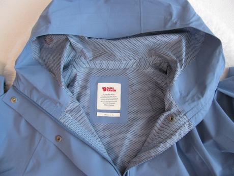 Dámská bunda do deště fjallraven vardag hydratic, l