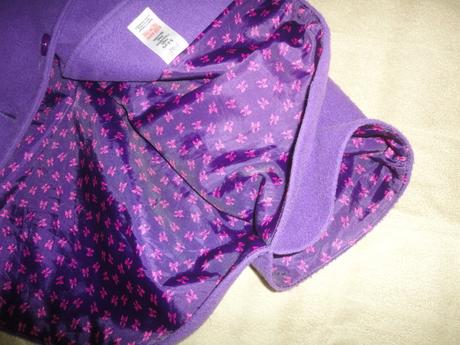 Flaušové pončo ff, vel. 5-6 let, f&f,110