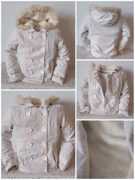 Manžestrová zimní bunda, 134