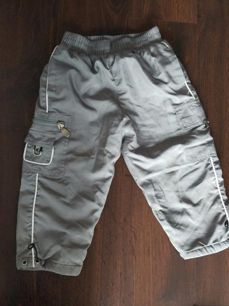 Slabší oteplováky zimní kalhoty, 92