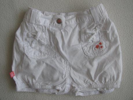Kojenecké šortky-vel.1 měs., obaibi,<50