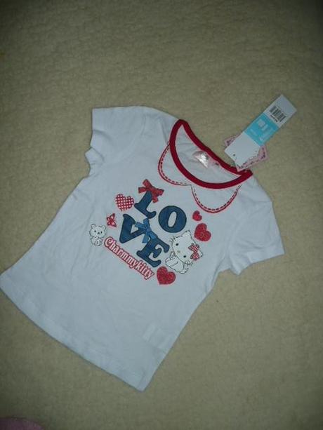 Tričko kitty vel 6 let 116, sanrio,116