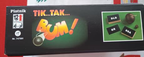 Tik tak bum společenská hra s tikající bombou, 
