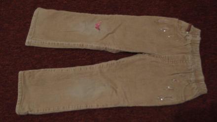 Zateplené kalhoty fashion, 116