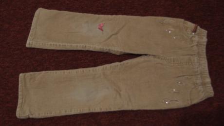 Zateplené kalhoty fashion, 116