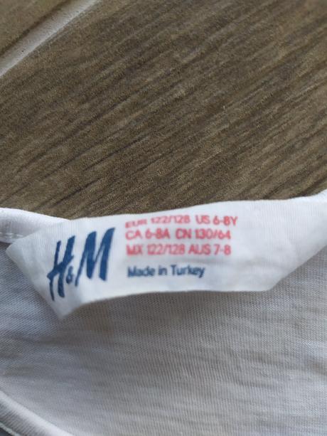 Motýlkové tričko, h&m,122