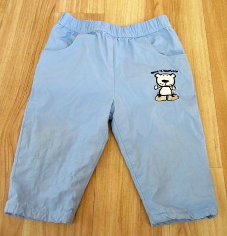 Podšité plátěné kalhoty, name it,68