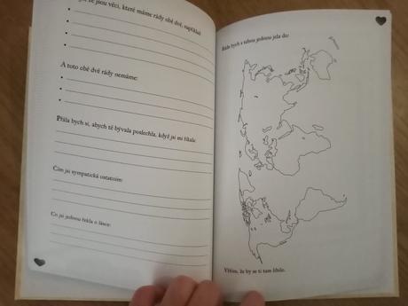 Kniha pro vnučky - na vyplnění pro babičky, 