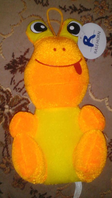 Nová plyšová žába,