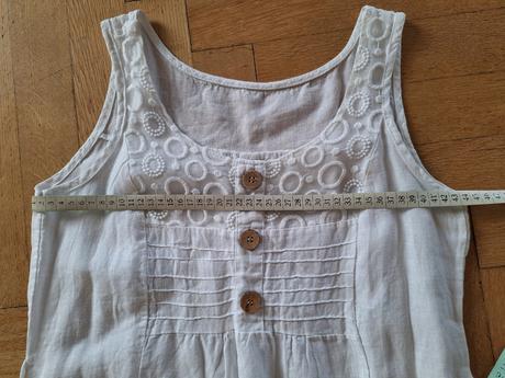 Šaty lněné šaty vel. s, s