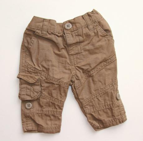 J492 plátěné kalhoty vel. 62, f&f,62