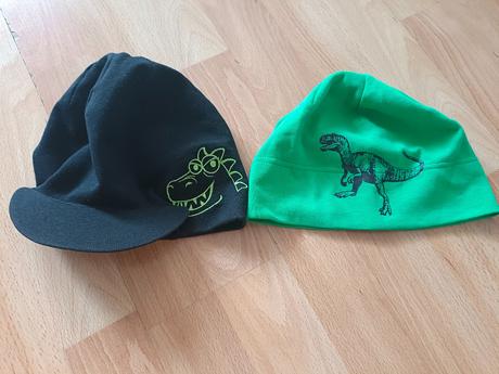 Bavlněné čepice s dinosaury, yetty,104
