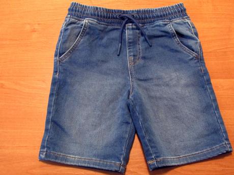 Chlapecké džínové šortky vel 122, denim co,122