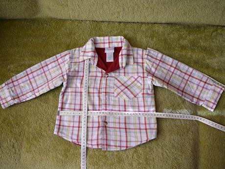 Chlapecká zateplená  košile, baby,86