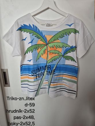 Retro triko- zn.jitex,vel-l, jitex,l