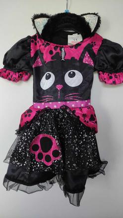 Kostým kočička +čelenka vel.80/86/92, 