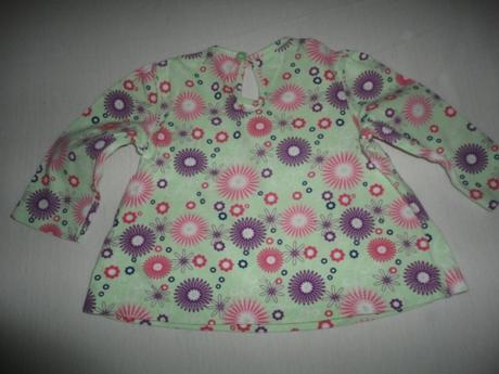 Jako nové triko/tunika f+f, vel. 6-9 měsíců, f&f,74