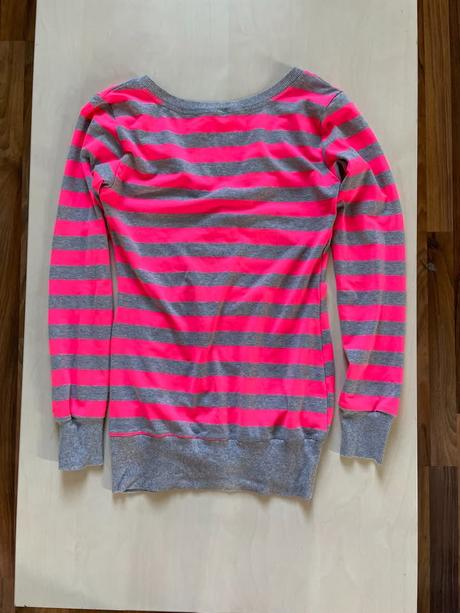 Neon růžový pruh vetřík, vel není cca xs-s, xs