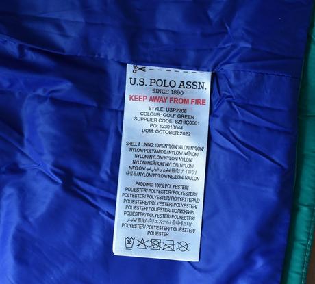 Zateplená vesta vel. 5 - 6 let, u.s. polo assn.,116
