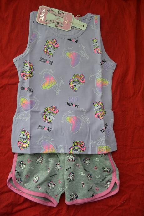Letní set bavlna,tričko kugo a kraťasy v.104, kugo,104