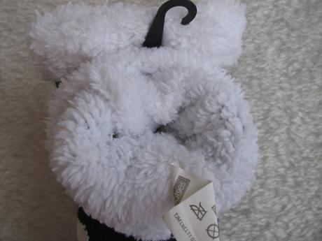 Vlněné pantofle s vnitřní kožešinou s protiskluzy, 