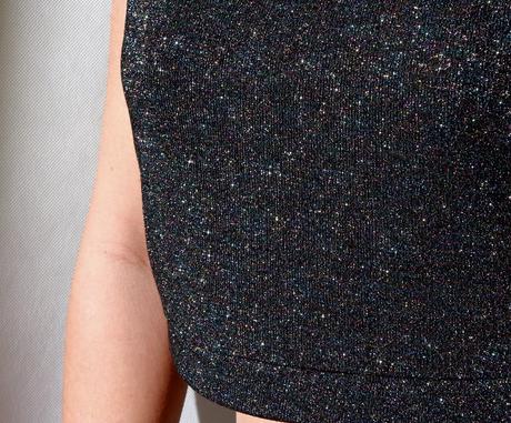 Nový lurexový crop-top atmosphere vel.44, atmosphere,44 / xxl