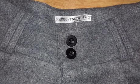 Teplejšie šortky k pančuchám zn.  hero, nenosené, 164