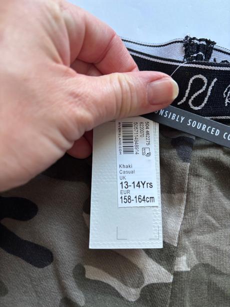 Legíny maskačové - v.13/14 let, river island,164